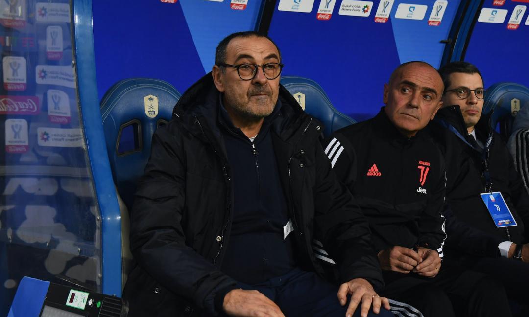 Juventus, Sarri s’inchina: “E pensare che con la Lazio avevo sempre vinto, se continua così c’è poco da fare” (AUDIO)