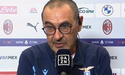 Parma-Lazio 0-1, Maurizio Sarri a Dazn