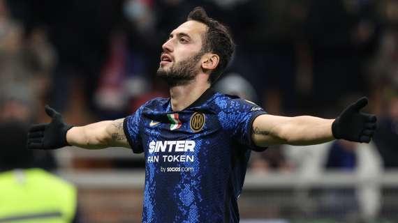 Inter, non c’è allarme per le condizioni di Barella e Calhanoglu