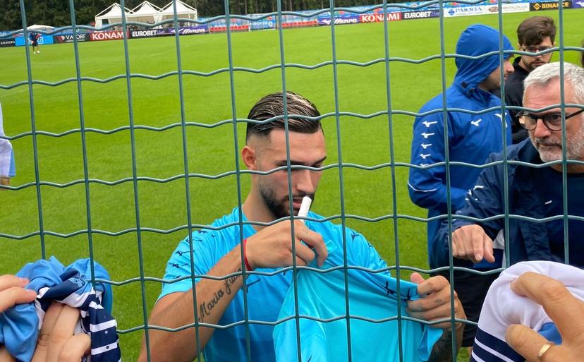 AURONZO, DAY 14 – Mattina: Castellanos, primo allenamento, gol e tifosi (VD)