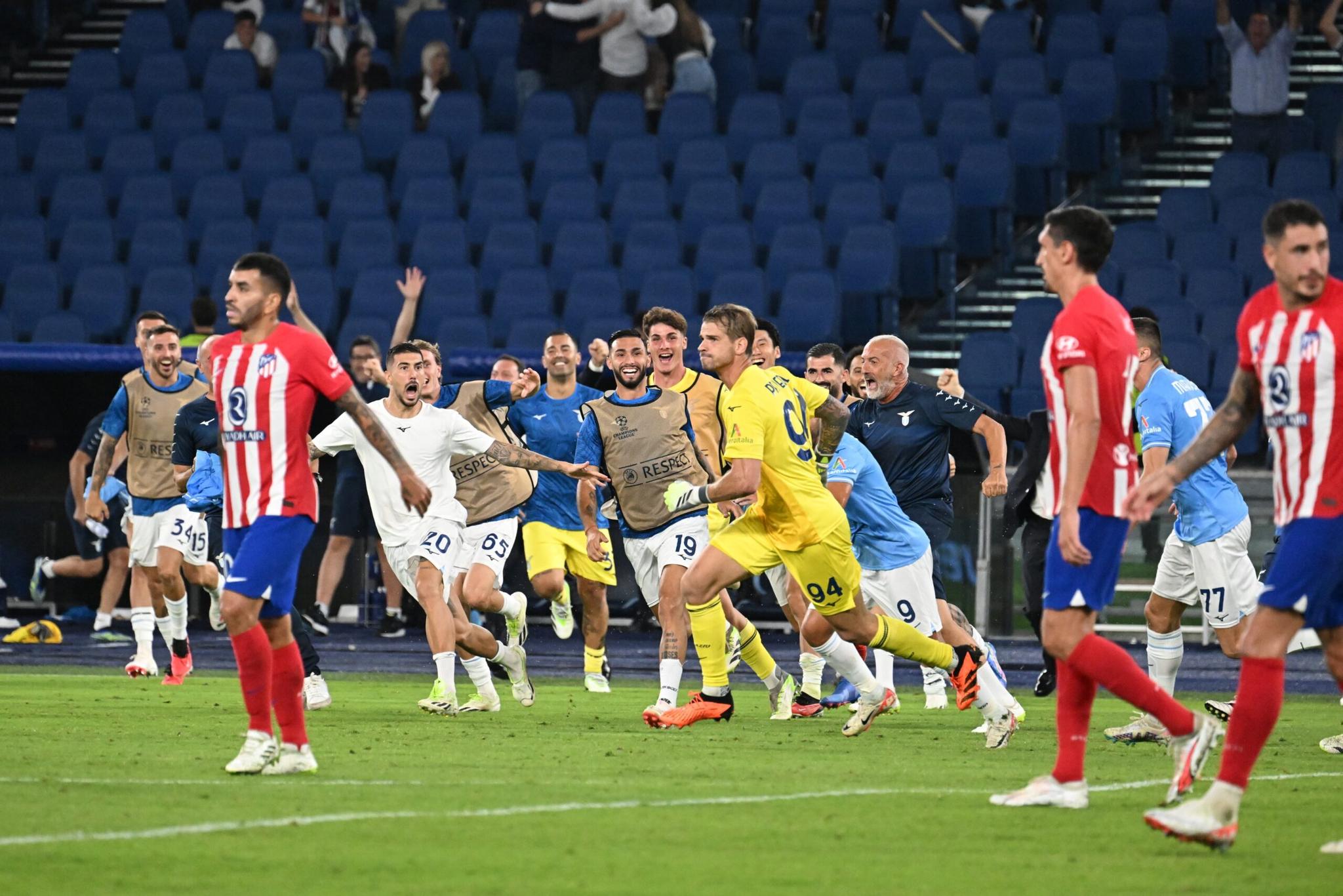 Lazio-Atletico Madrid 1-1, il tabellino: a Barrios risponde… Provedel!