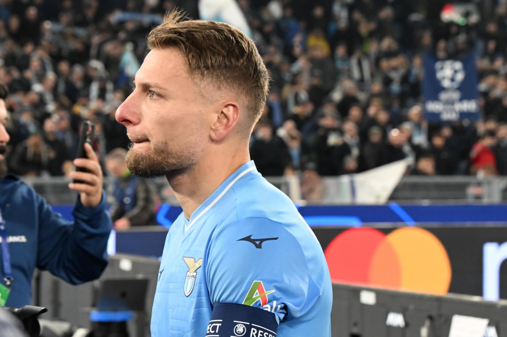 Lazio, Immobile rilancia: “La rinuncia è l’eroismo della mediocrità”