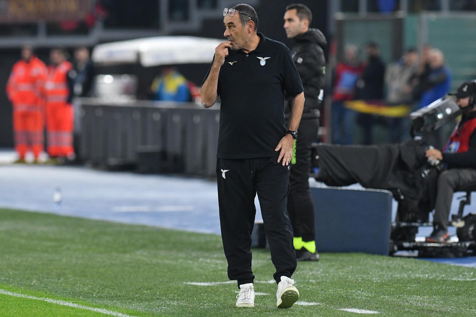 Sarri: “Tre vittorie in una settimana e parlano di crisi. Guendouzi ama le sfide. Vecino? Decisione concordata con il club…” (AUDIO)
