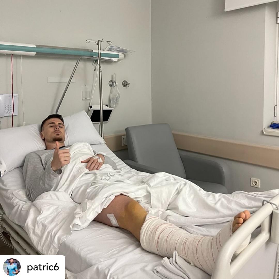 Tegola Lazio in difesa, operazione e stagione finita per Patric: “Ho sperato di poter continuare…”