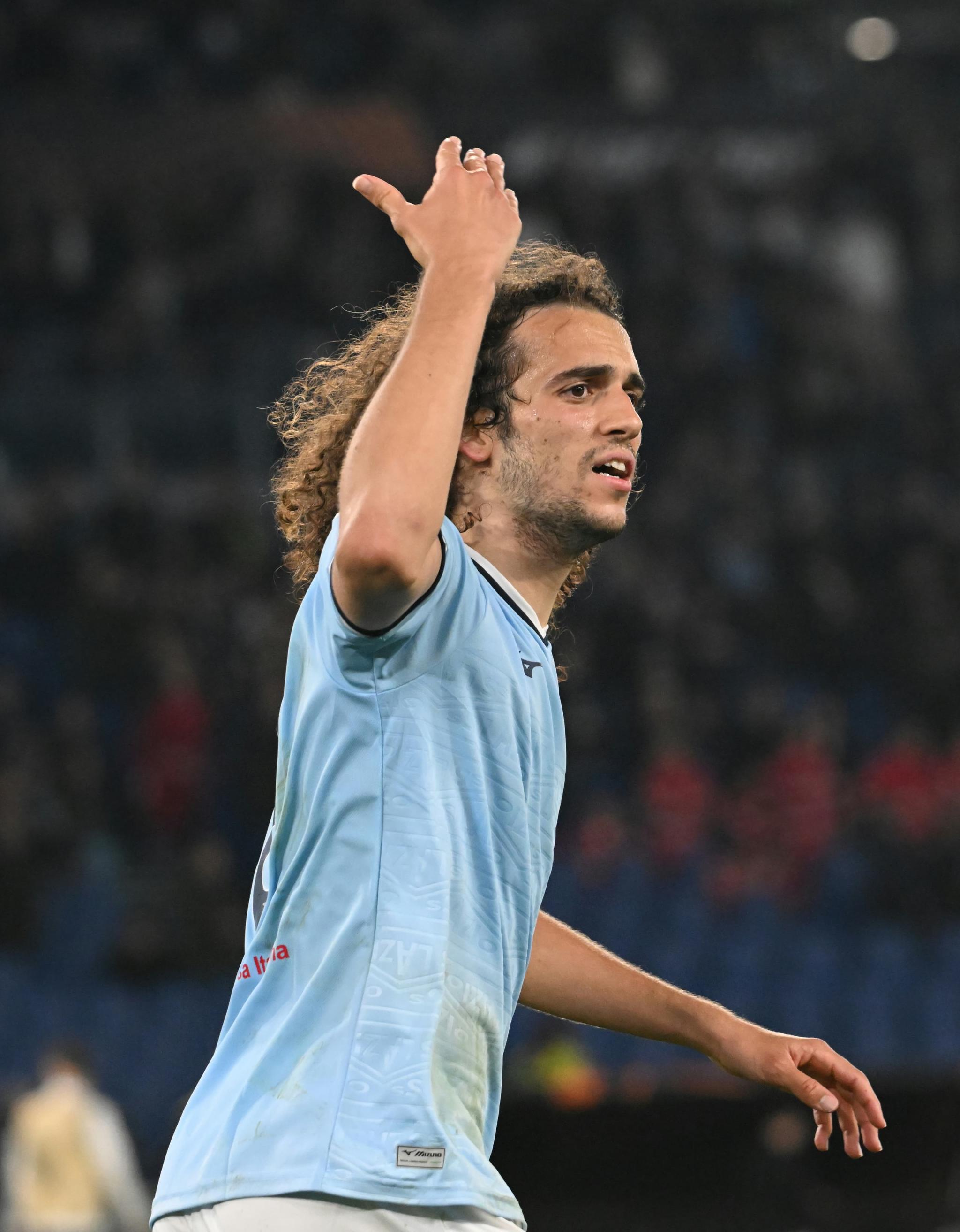Inter-Lazio 2-2, Matteo Guendouzi in mixed zone