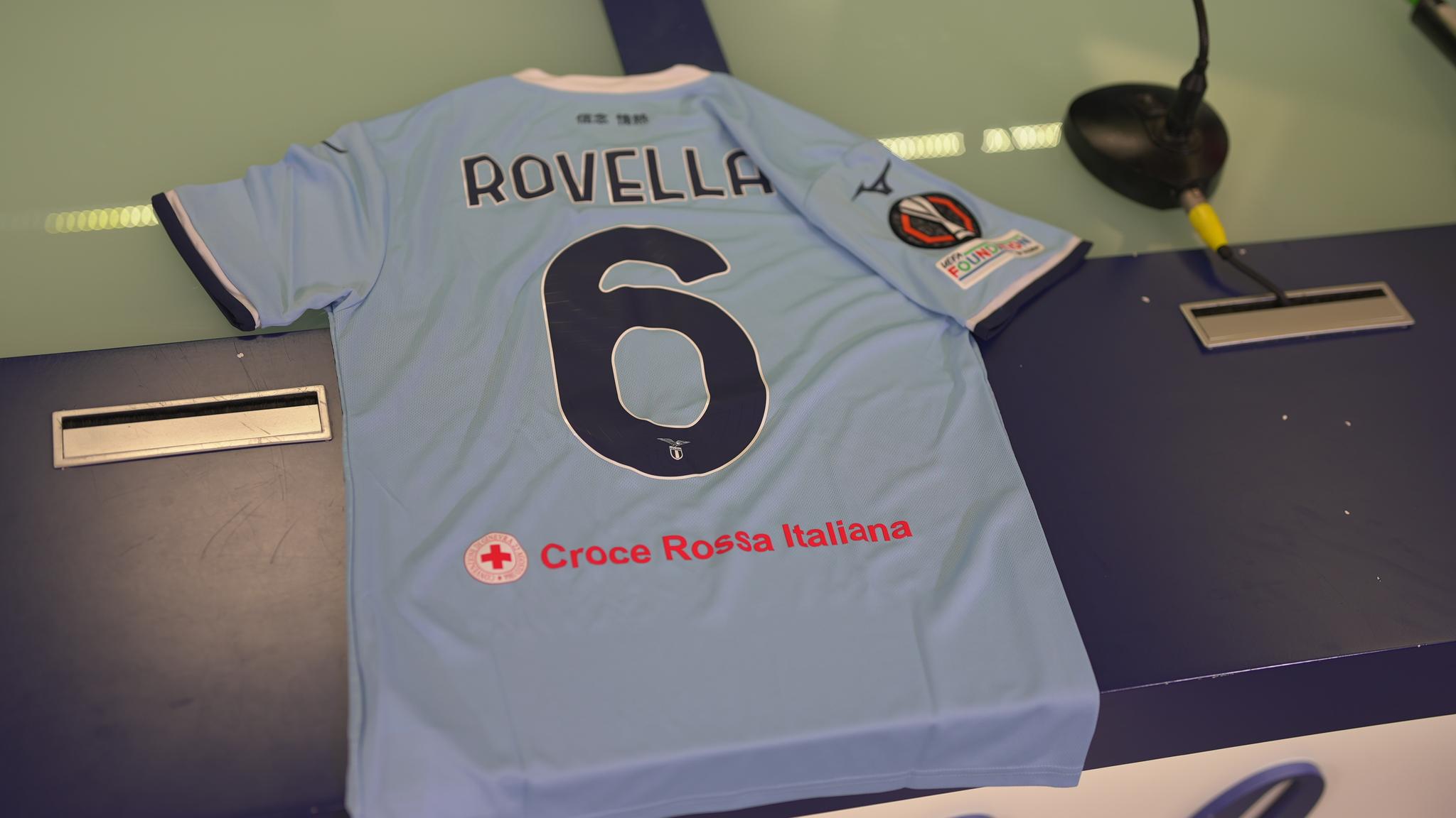 Lazio e Croce Rossa Italiana: “Uniamo i nostri simboli”. La maglia anti-Bodo (FT)