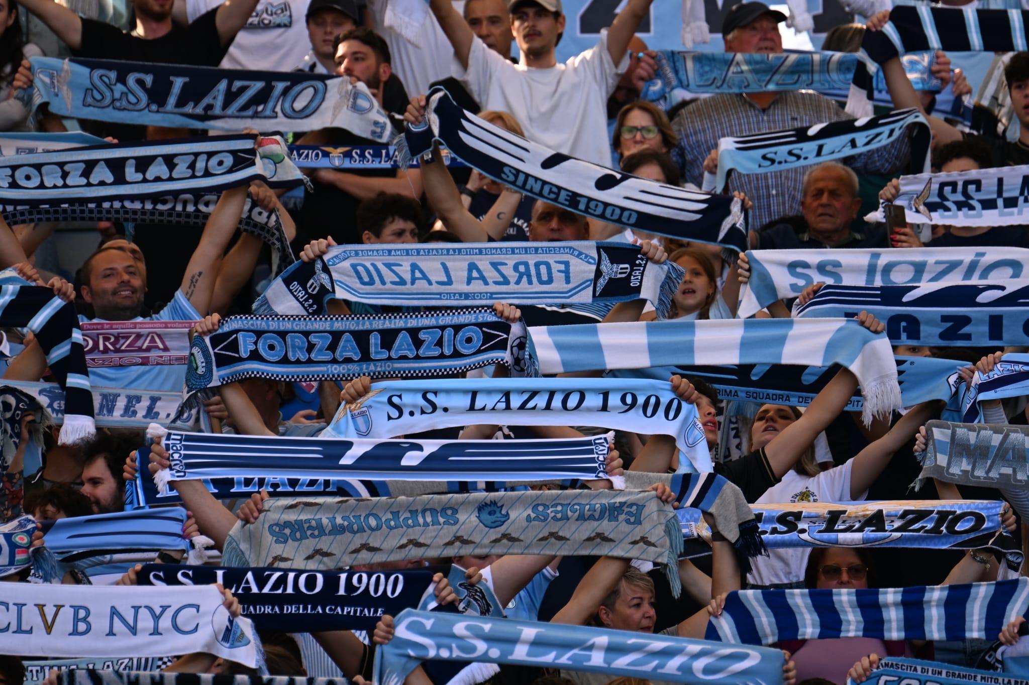 Lazio-Lecce, l’Olimpico si riempie: la spinta per centrare l’Europa arriva dai tifosi