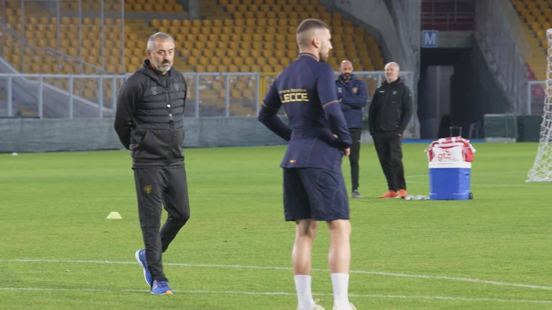 Lecce, giovedì in ritiro a Roma: con la Lazio novità Rebic?