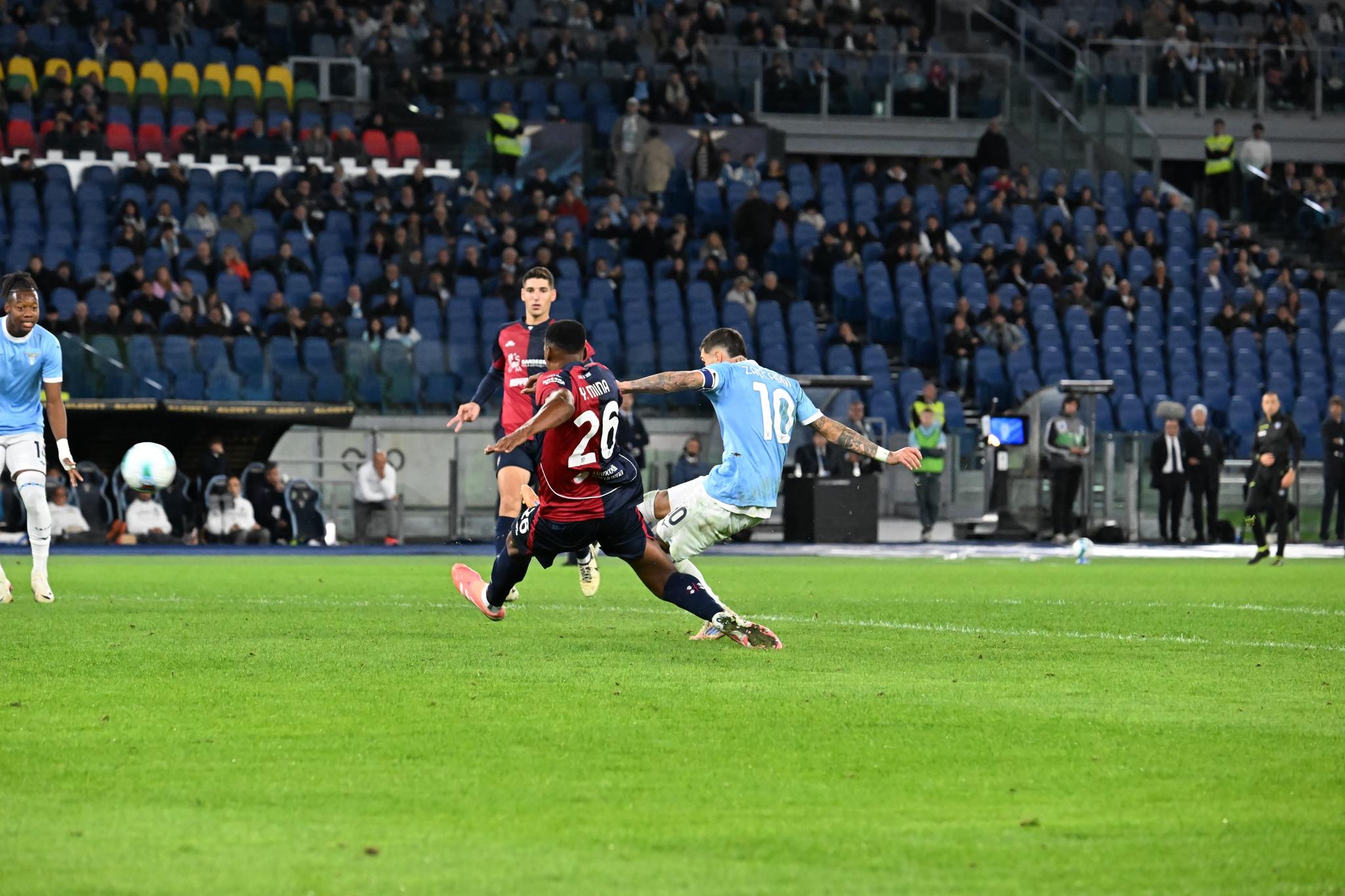 Lazio-Cagliari 2-0, Isaksen e  Zaccagni by Daniele Baldini