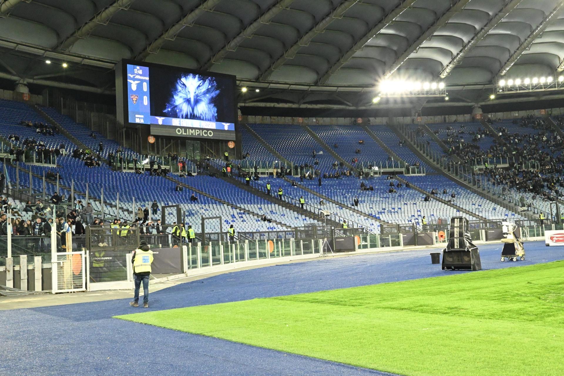 Lazio, solo in dieci mila all’Olimpico: affondo Lotito, la frattura è totale