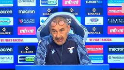 Lazio-Atalanta, Maurizio Sarri in conferenza stampa