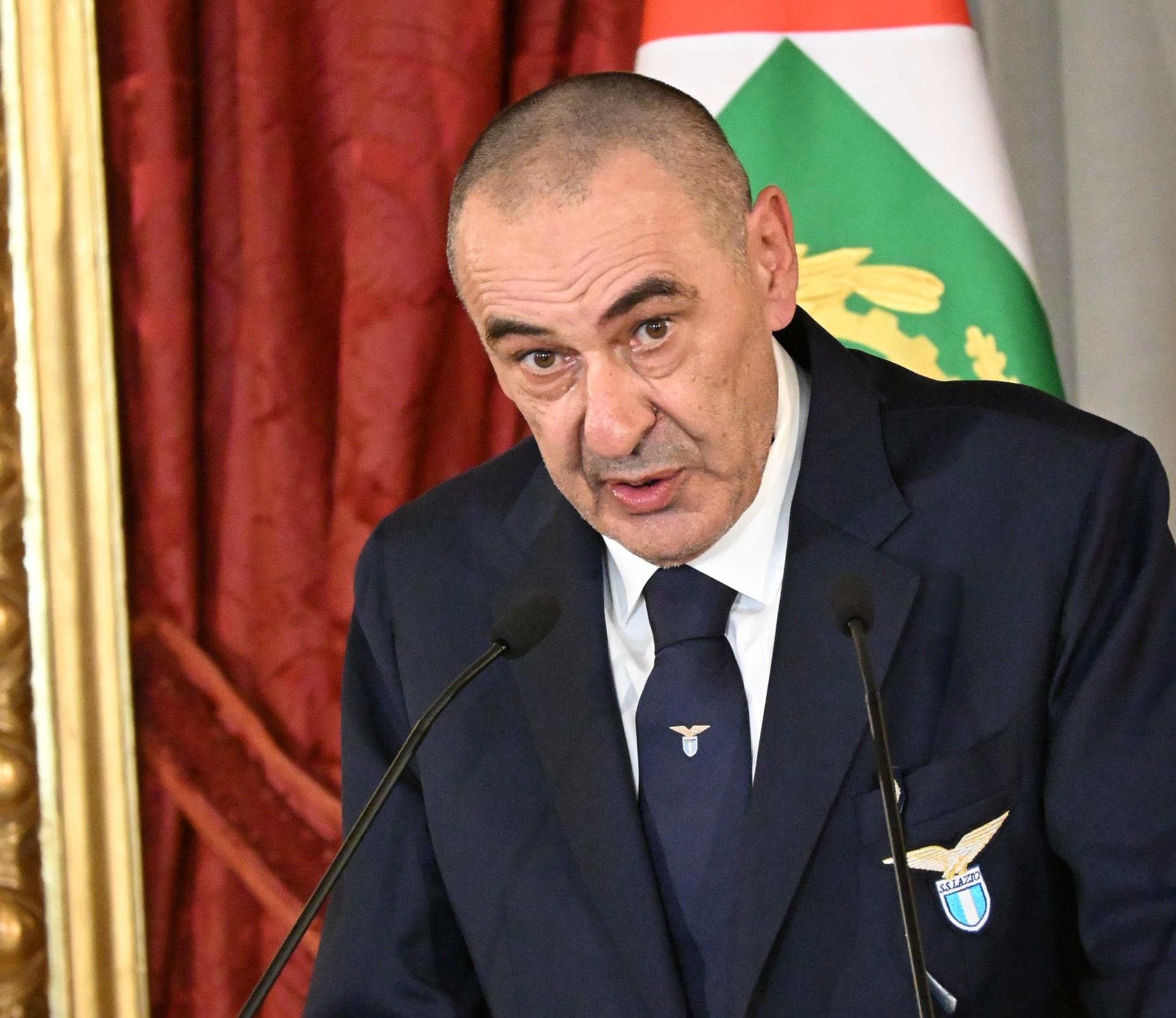 Lazio, Sarri in Quirinale: “Speriamo di dare una grande gioia al nostro popolo. Derby di lunedì sera? Meglio per tutti” (FT)