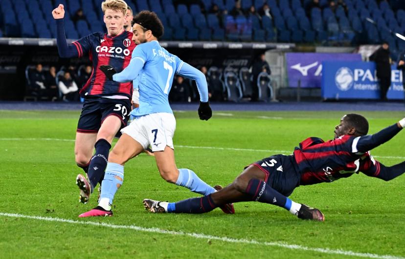 Felipe piega il Bologna: Lazio ai quarti nel ricordo di Sinisa