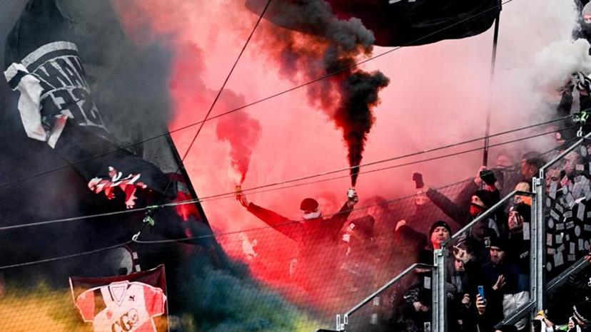 Eintracht , paura a Fiumicino: sfiorato lo scontro con i tifosi di Roma e Lazio
