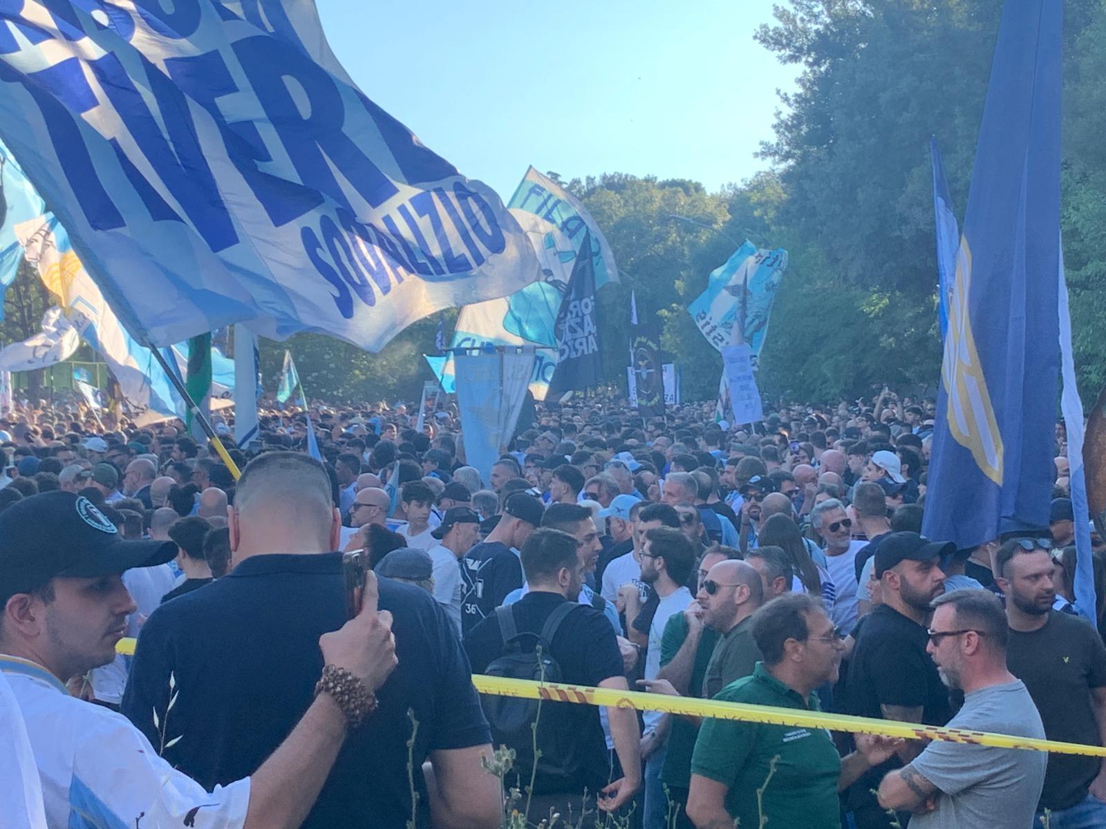 Lazio, “La Libertà si conquista”: il giorno della protesta dei tifosi